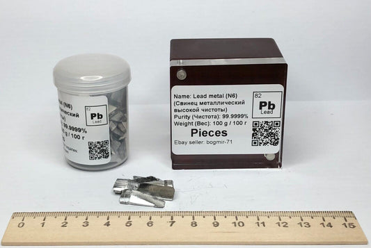 Extremely High Purity Lead Metal - buy sample online