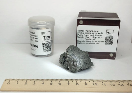 Buy high-purity Thulium metal online – rare earth metal