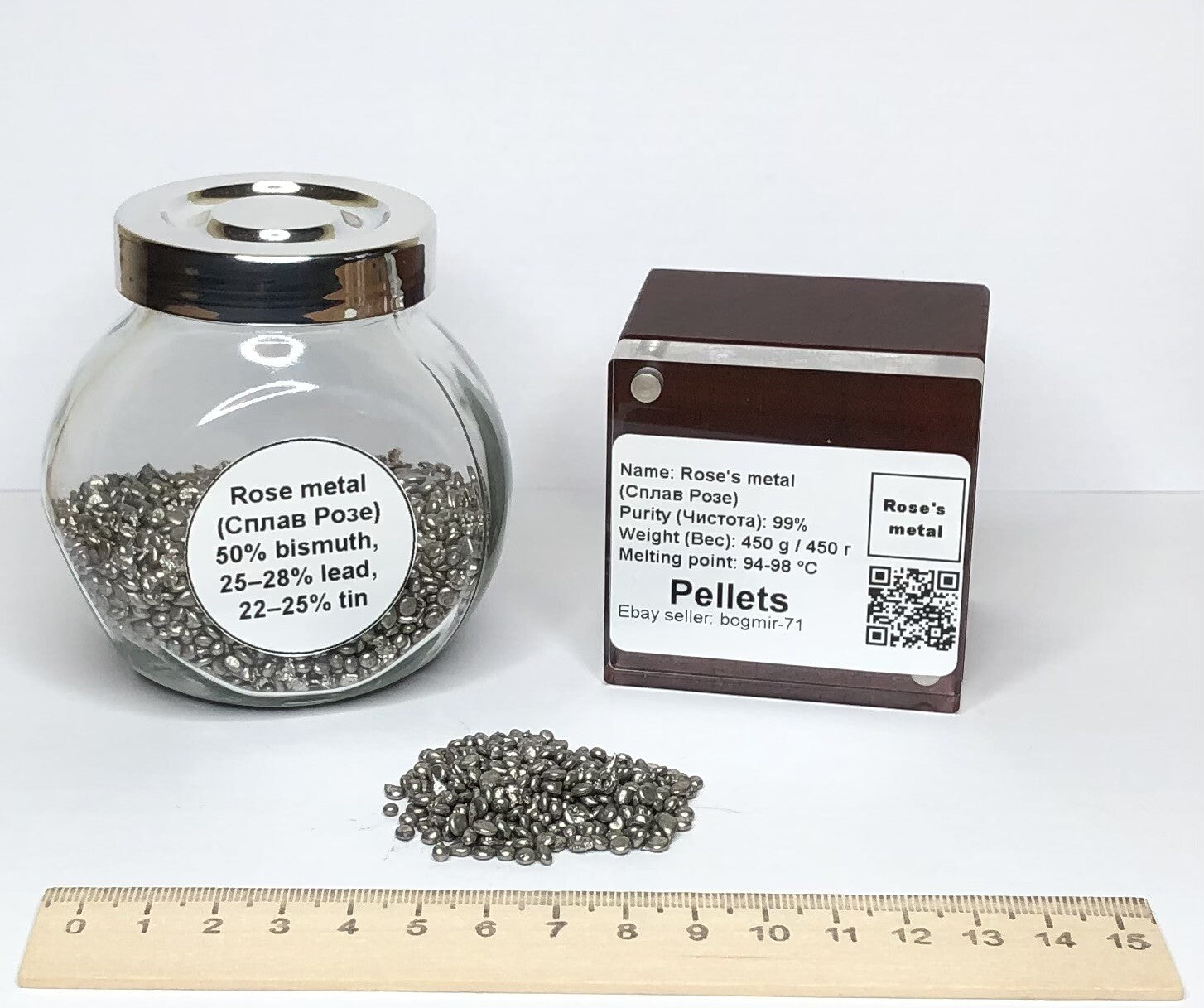 Order Rose’s Metal (Bi 50 %/Pb 32 %/Sn 18 %) Online
