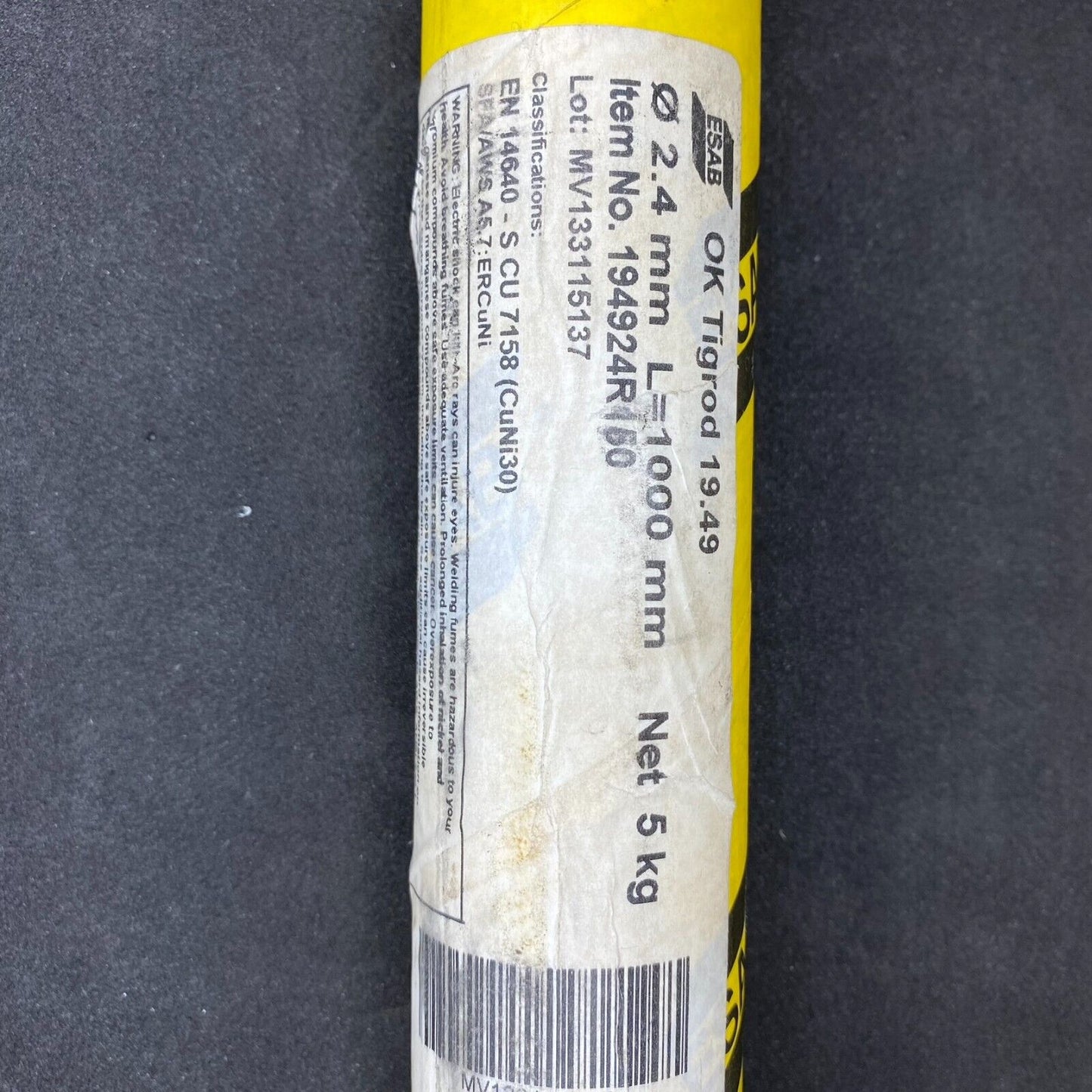 Buy CuNi 70/30 TIG Welding Rods — 2.4×1000 mm online