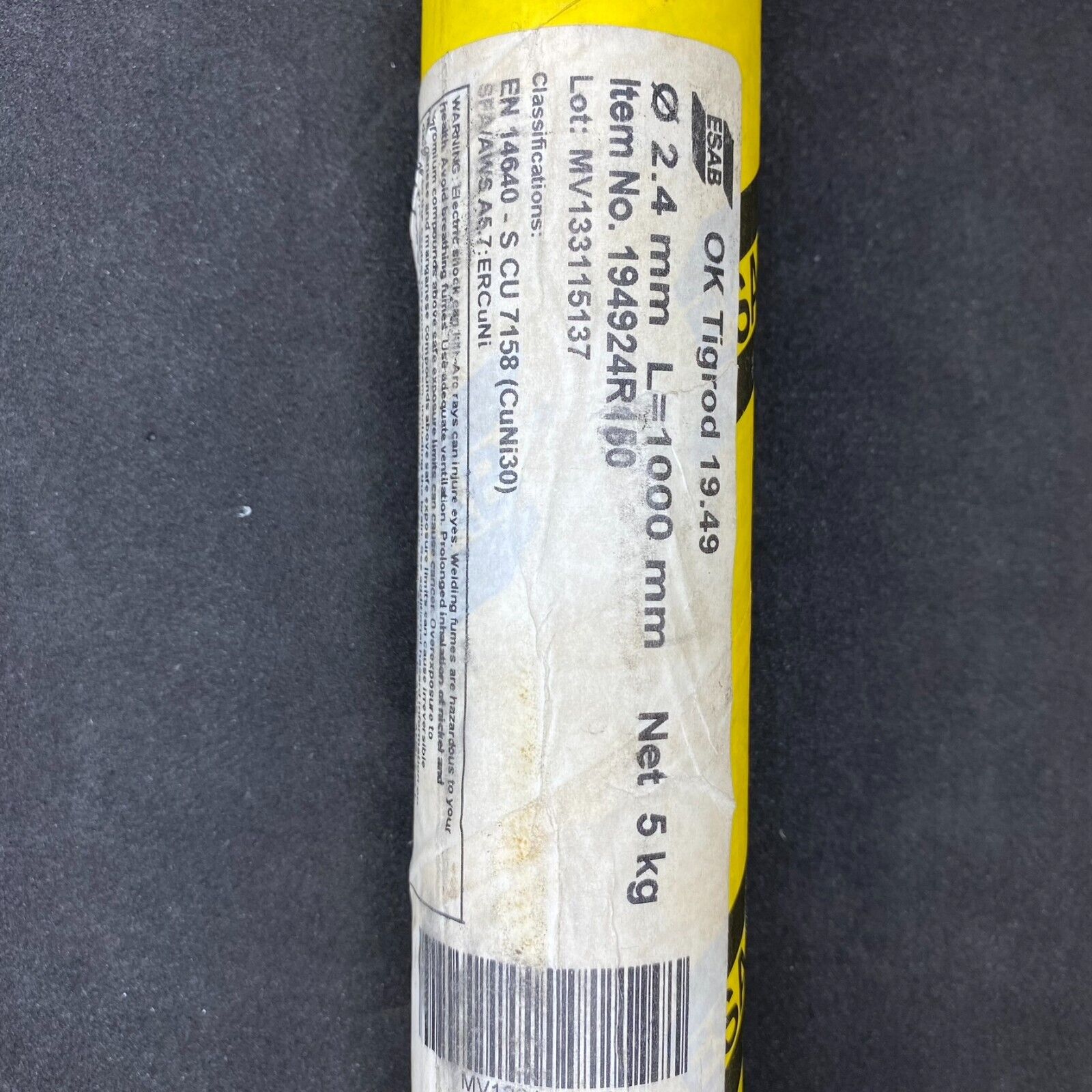 Buy CuNi 70/30 TIG Welding Rods — 2.4×1000 mm online