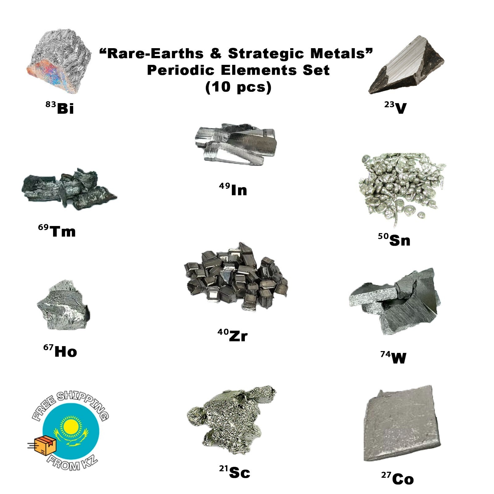 Buy Rare earth elements kit online for collection