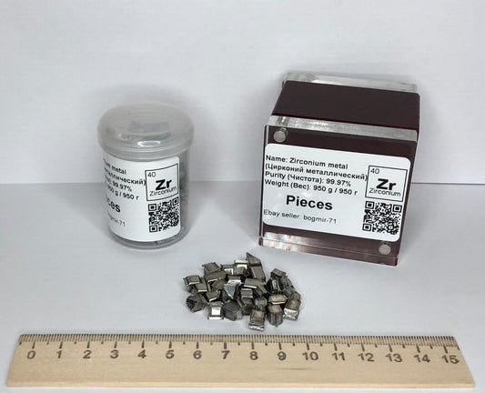 Buy ultra-pure rare-earth zirconium metal online from Kazakhstan