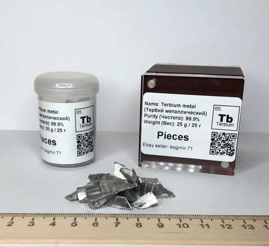 Buy high-purity Terbium metal online – rare earth metal
