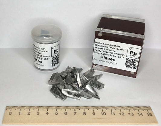 Extremely High Purity Lead Metal - buy sample online